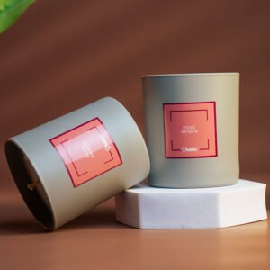 Rose Amber Scented Candles 220g