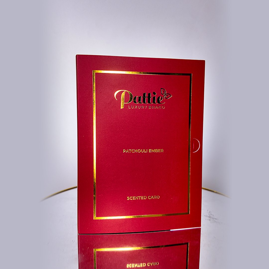 Patchouli Ember Scented Card - Image 2